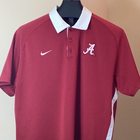 University of Alabama & Nike Dri-Fit Polo Shirt - Picture 2 of 10